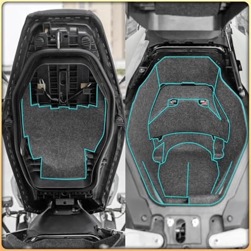 DEMULAX Motorcycle Waterproof Rear Trunk Cargo Liner Protector - Image 1