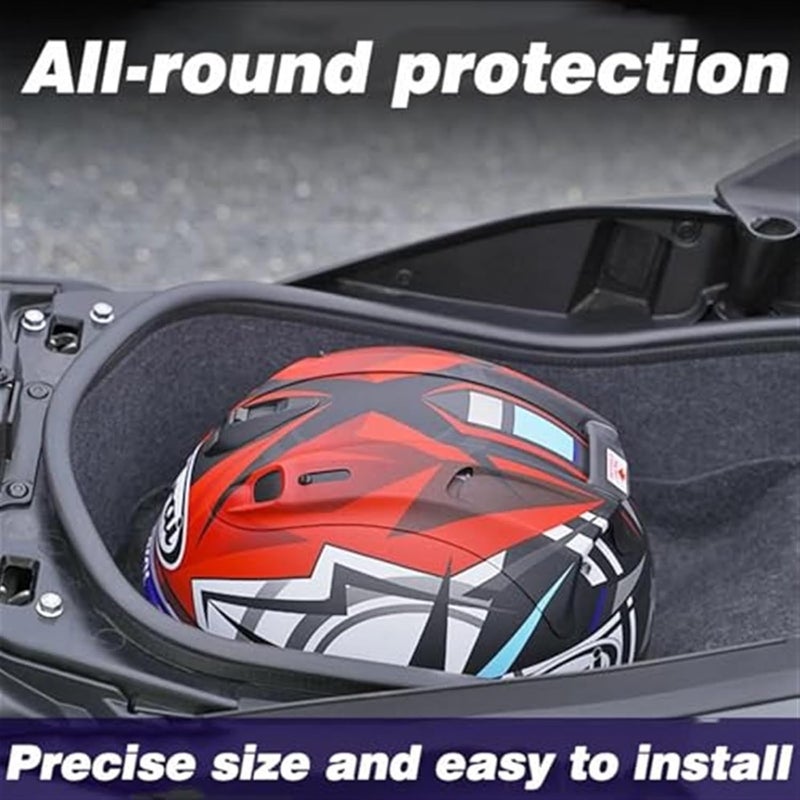 DEMULAX Motorcycle Waterproof Rear Trunk Cargo Liner Protector - Image 2