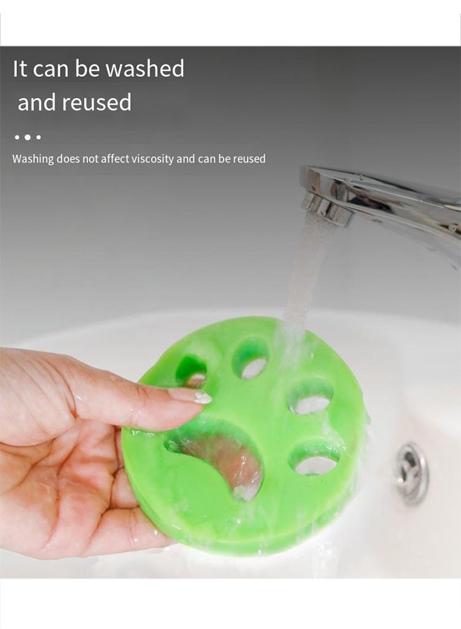 2Pcs Dog Cat Hair Remover for Laundry, Reusable Dog Cat Hair Remover Tool Removes Dog Cat Fur, Hair, Lint, Dander from Clothes and Laundry, Dog Fur Remover Available In Washing Machine - Image 4