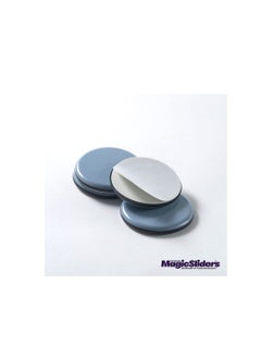 Magic Sliders Magic Sliders 4060 Series 4PK2-3/8 RND Slide Disc, 1, Gray  - Image 3