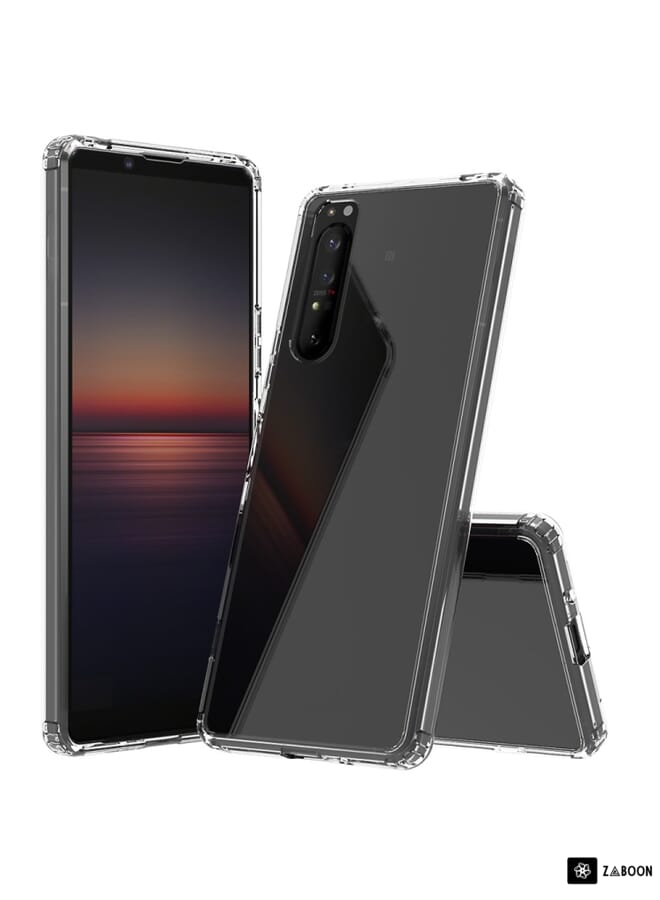 For Sony Xperia 1 II Scratchproof TPU + Acrylic Protective Case(Transparent) - Image 2