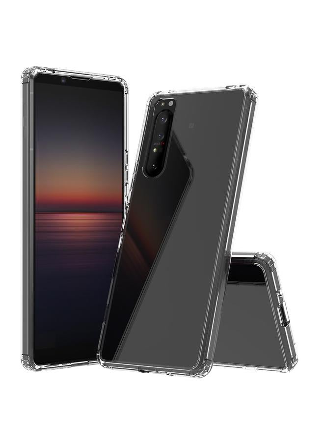 For Sony Xperia 1 II Scratchproof TPU + Acrylic Protective Case(Transparent) - Image 1