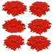 Regal Games Regal Bingo Plastic Bingo Chips 3000 Pcs Clear Transparent Counters Game Chips Set for Board Game Fun Bingo Night 34 Inch Red Color - Image 4