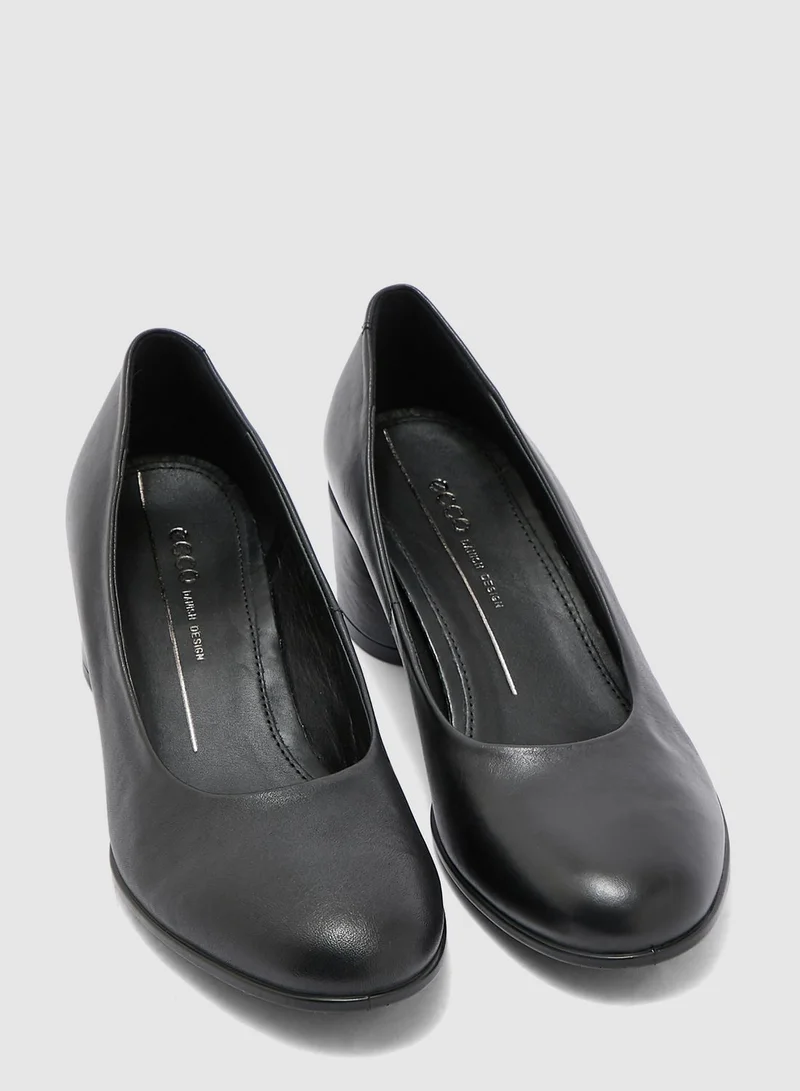 ECCO Eco Low Heel Pump - Black