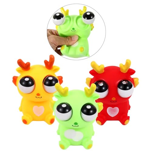 Cucue Simple Fidget Pop Toys Portable Calming Sensory Hand Toys for Fun Stress Relief Soft Flexible Silicone Materials Keychain Durable Poppers for Kids Adults - Image 1