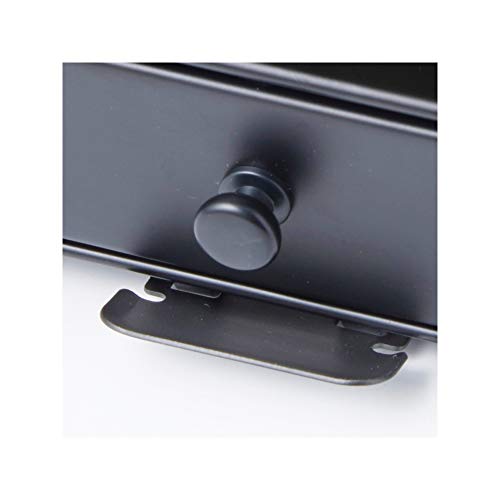 Nifty Solutions Nifty Rolling Coffee Pod Drawer – Black Finish, Compatible with K-Cups, 36 Pod Pack Holder, Compact Under Coffee Pot Storage Drawer, Slim Home Kitchen Counter Organizer - Image 2