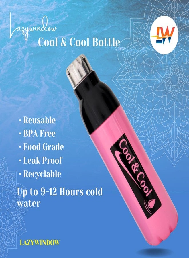 LAZYwindow Leak-Proof Lunch Box with Insulated Bottle Combo, BPA-Free, Food-Grade Meal Set - Image 2