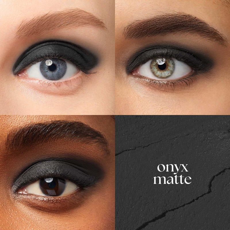 Julep Eyeshadow 101 Cream-to-Powder Waterproof Shadow Stick â€“ Onyx Black Matte â€“ Long-Lasting, Crease-Proof, Smooth Jet-Black Matte Cream Eyeshadow with Built-in Smudger - Image 2