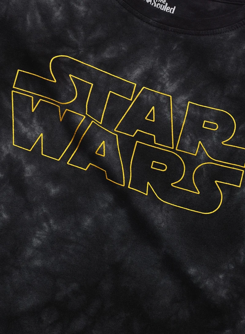 The Souled Store The Souled Store Official Star Wars Printed T-Shirts for Kids and Boys
