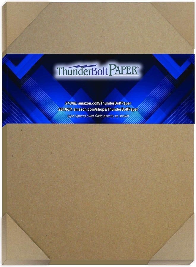 ThunderBolt Paper Chipboard - 4 Sheets 11x17 Inch 80pt Heavy Duty Kraft Paper Board for Backing Boards, Albums, Packaging - Image 1