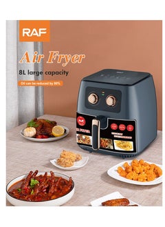 RAF Household Air Fryer 1700W Strong Power 8L Large Capacity R.5294  - Image 3
