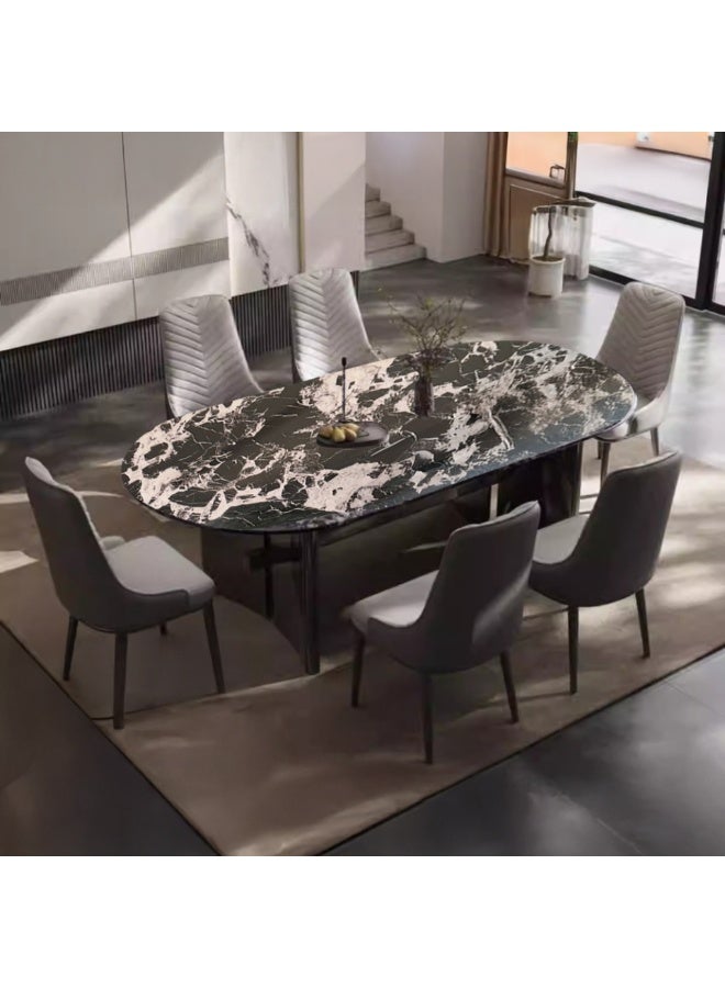 بيتونيا طاولة طعام ل 8 اشخاص ريمانا - Image 1