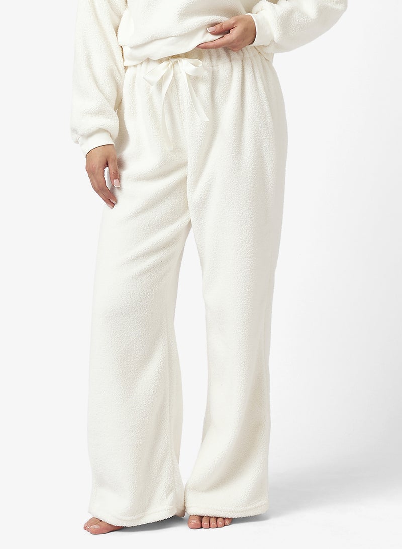 جينجر بيسيكس طقم بنطلون واسع وبلوزة مريحة من البورج - Image 4