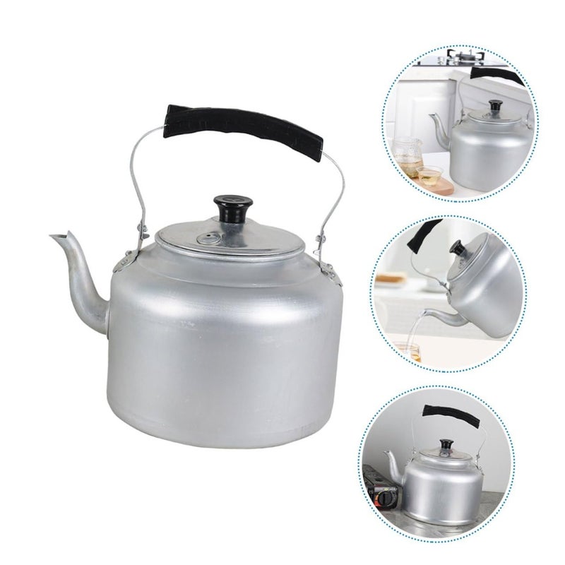 Large Capacity Aluminum Whistling Tea Kettle Fast Boiling Heat Resistant Base - Image 4