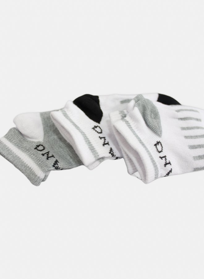 سولانج طقم جوارب رمادية – متعددة الألوان (3 أزواج) - Image 2