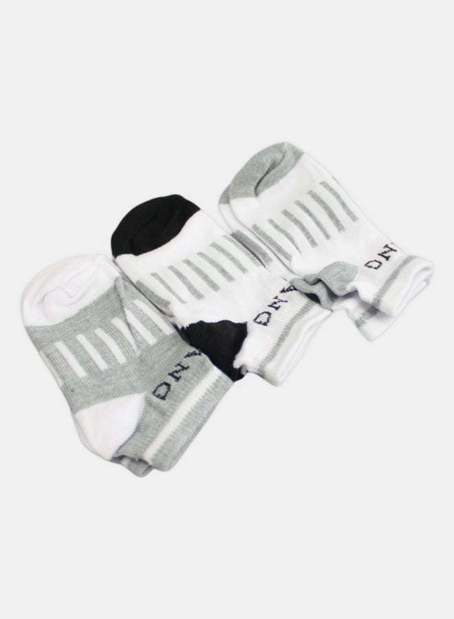 سولانج طقم جوارب رمادية – متعددة الألوان (3 أزواج) - Image 1
