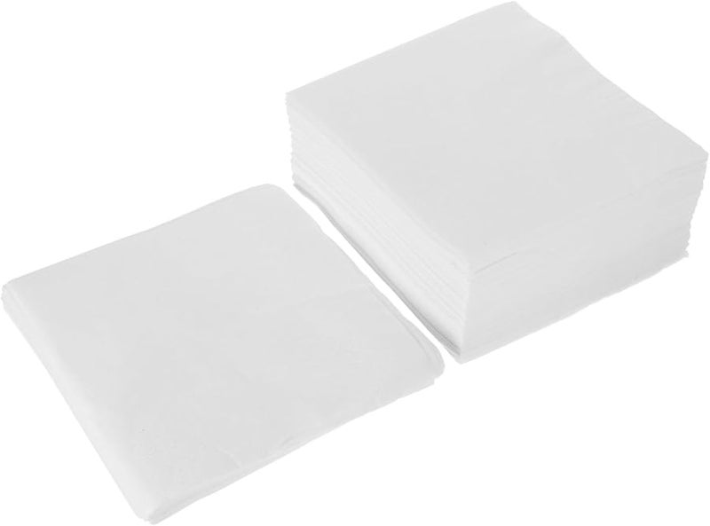 White Square Paper Napkins for Parties Weddings Festivals and Everyday Use - Image 2