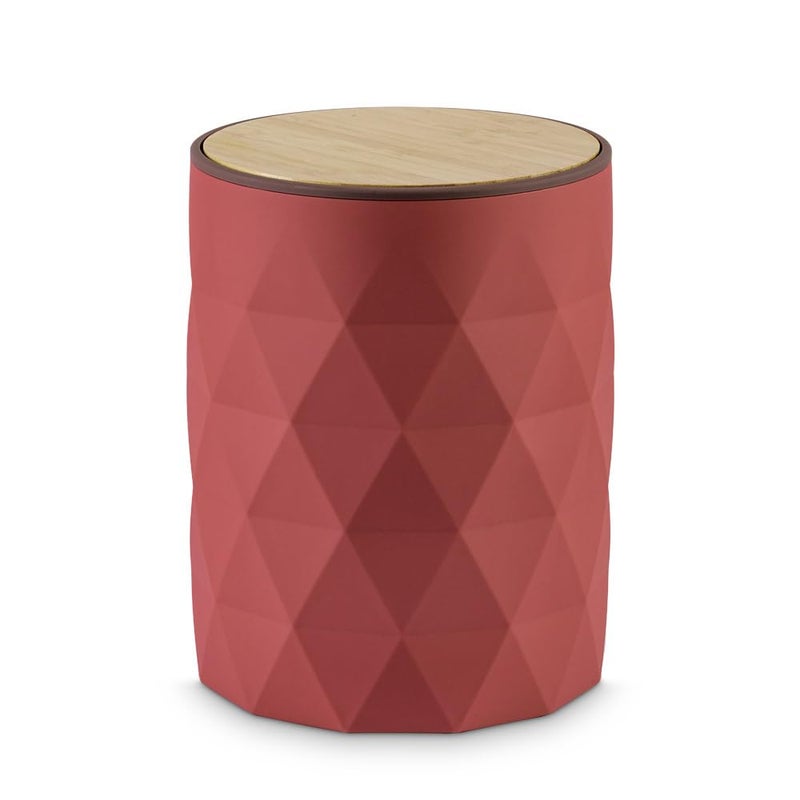 Freelance Portofino Wastebin, Waste Storage Box, Dustbin, Trash Can, red - Image 5