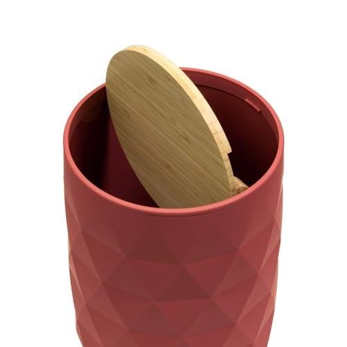Freelance Portofino Wastebin, Waste Storage Box, Dustbin, Trash Can, red - Image 3