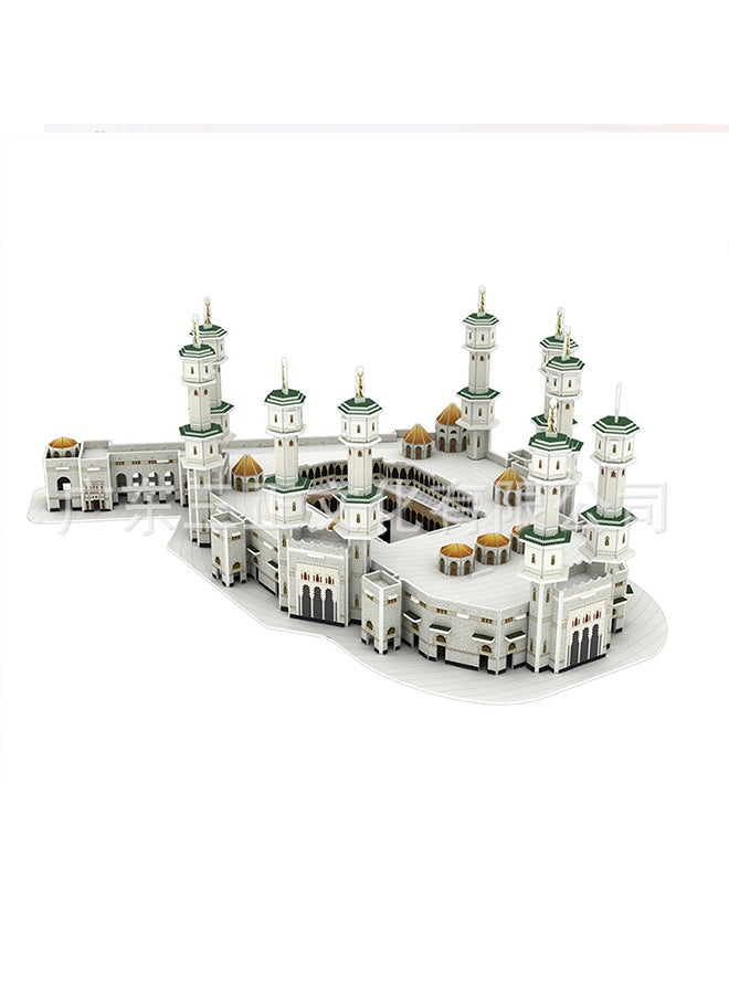 لغز مسجد مكة الحرام ثلاثي الأبعاد