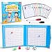 D-FantiX DFantiX Magnetic Addition Multiplication Game Board Math Games for Kids 812 Math Manipulatives for Elementary School Montessori Learning Toys for Homeschool Classroom - Image 2