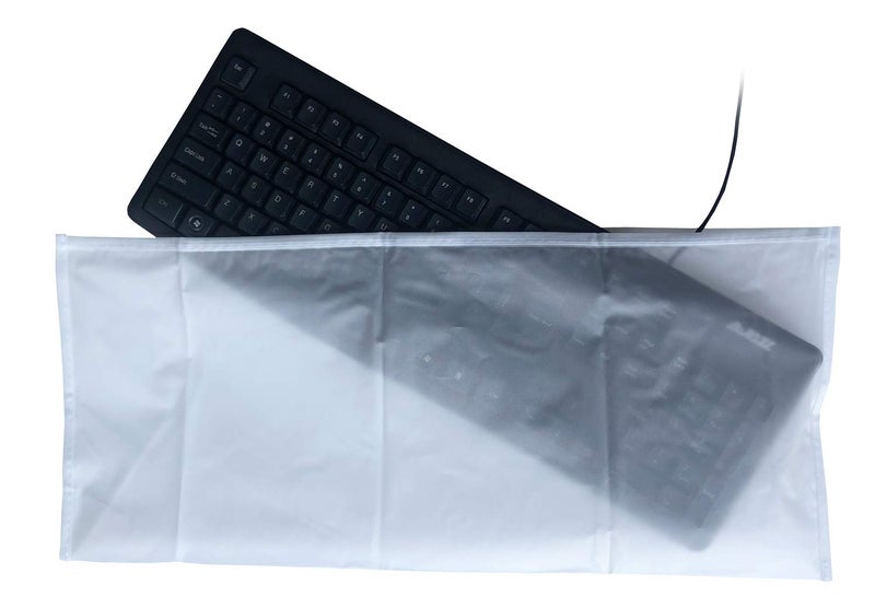 SZBRO Keyboard Dust Cover, Universal PC Computer Desktop Keyboard Skin Protector Cover by SZBRO (20W x2H x9D) - Image 4