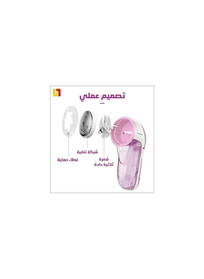 sokany Sokany Clothes Lint Remover, Effortless and Easy to Operate Lint Remover, Portable Design, Transparent Lint Collection Box, SK-883 - Image 3