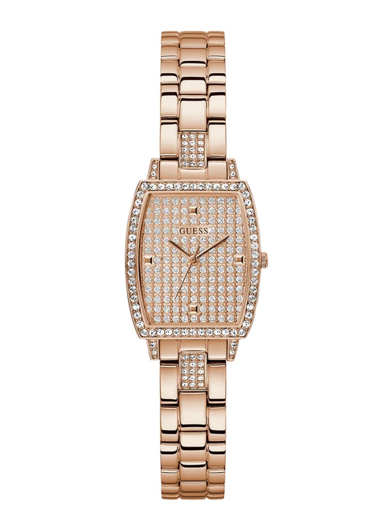 Women Rose Gold Tone Analog Stainless Steel Watch GW0611L3