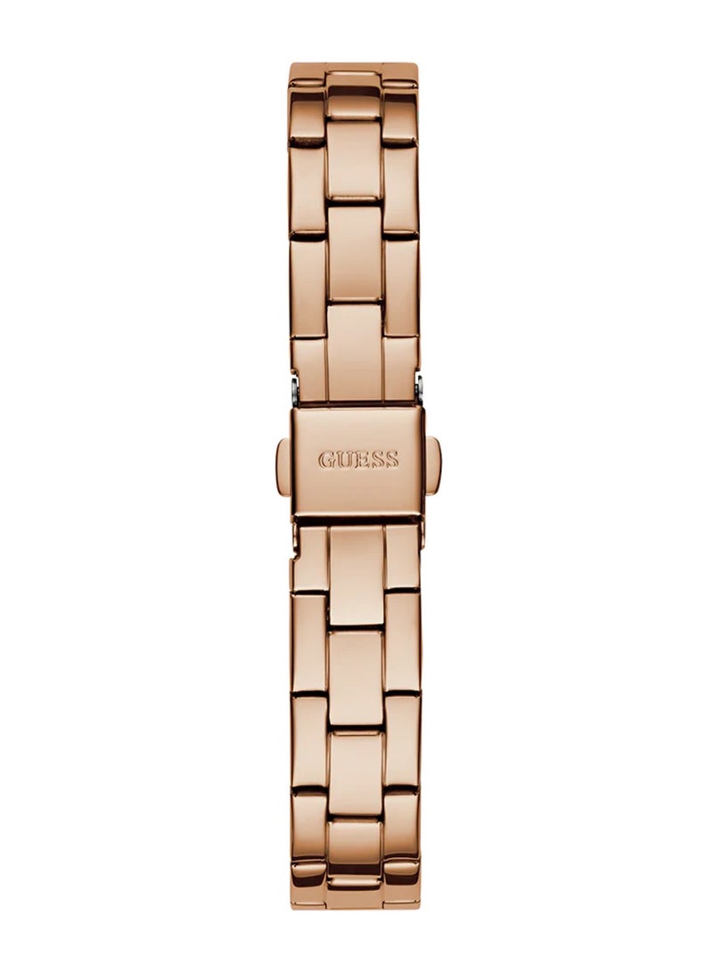 Women Rose Gold Tone Analog Stainless Steel Watch GW0611L3