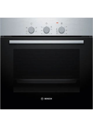 Series 2 Built-In Electric Oven 71 liter, 60cm, Stainless Steel, 4 Heating Functions, Hydrolytic Cleaning, Hot Air Fan, – HBF011BR0T HBF011BR0T Stainless steel