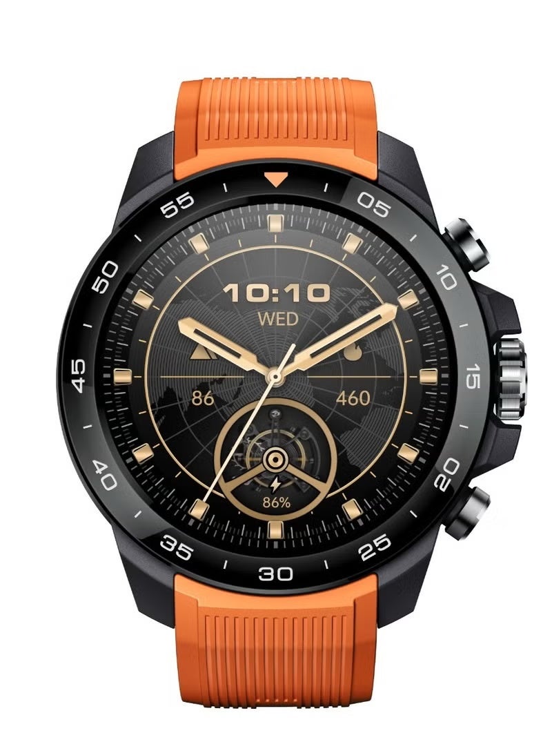 Mibro Watch GS Explorer S Black Smartwatch with Military-Grade Durability, 10 ATM Waterproof, Dual-Frequency GNSS, and 20-Day Battery Life - Image 1