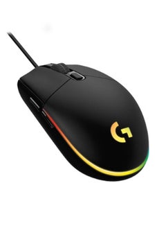 Logitech G203 Light Sync Gaming Mouse With Customizable RGB Lighting, 6 Programmable Buttons, Gaming Grade Sensor, 8 k dpi Tracking,16.8mn Color, Light Weight Black  - Image 1