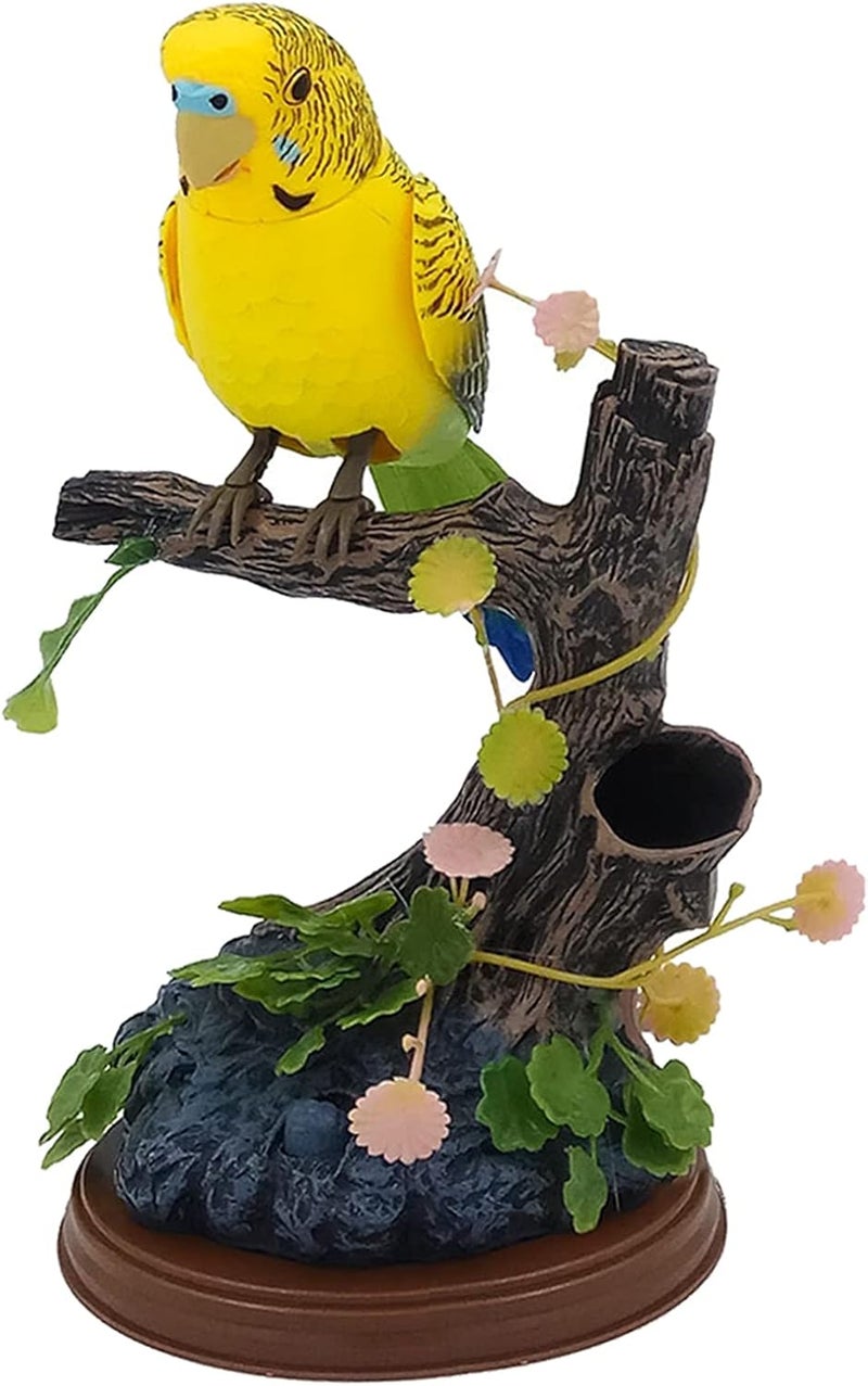 klarakoSinging Chirping Birds with Penholder,Battery Operated Realistic Bird Motion & Sound Great Office Desk and Room Accessory klarakoF - Image 5