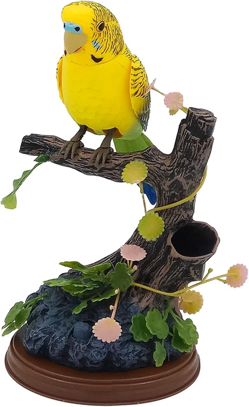 klarakoSinging Chirping Birds with Penholder,Battery Operated Realistic Bird Motion & Sound Great Office Desk and Room Accessory klarakoF - Image 1