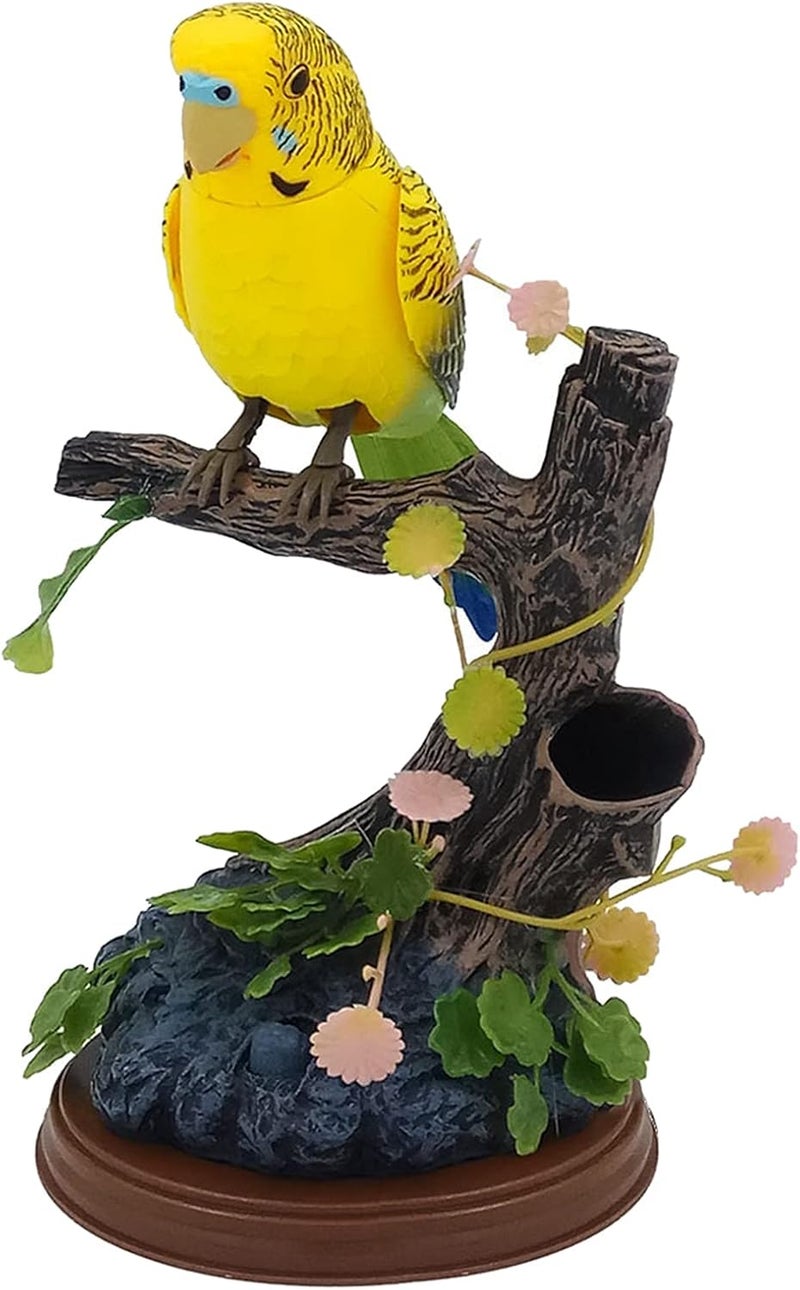klarakoSinging Chirping Birds with Penholder,Battery Operated Realistic Bird Motion & Sound Great Office Desk and Room Accessory klarakoF - Image 2