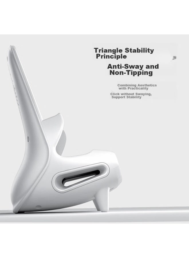 Bkayp Compatible With Apple Wireless Charger, 15w Fast Charging, Stand For Phones And Tablets, Small Chair, Speaker, For Iphone 14/13, Huawei, Android, Vivo, Xiaomi, Oppo - Image 4