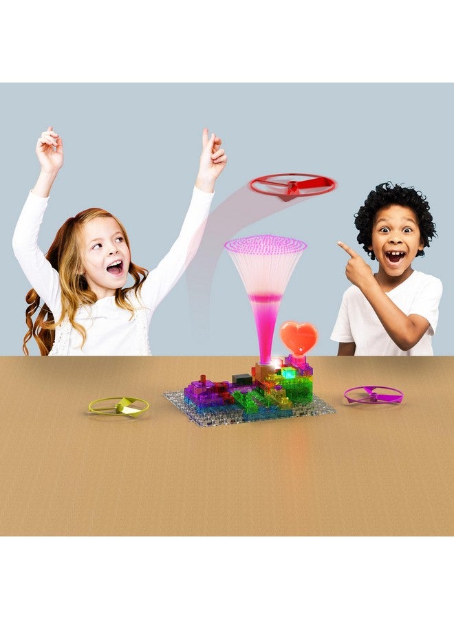 E-Blox Building Blocks Stem Circuit Kit 59 Projects Build Your Own Fan Launch Light Show Science Projects Birthday Gift Boys Girls 8+ - Image 3