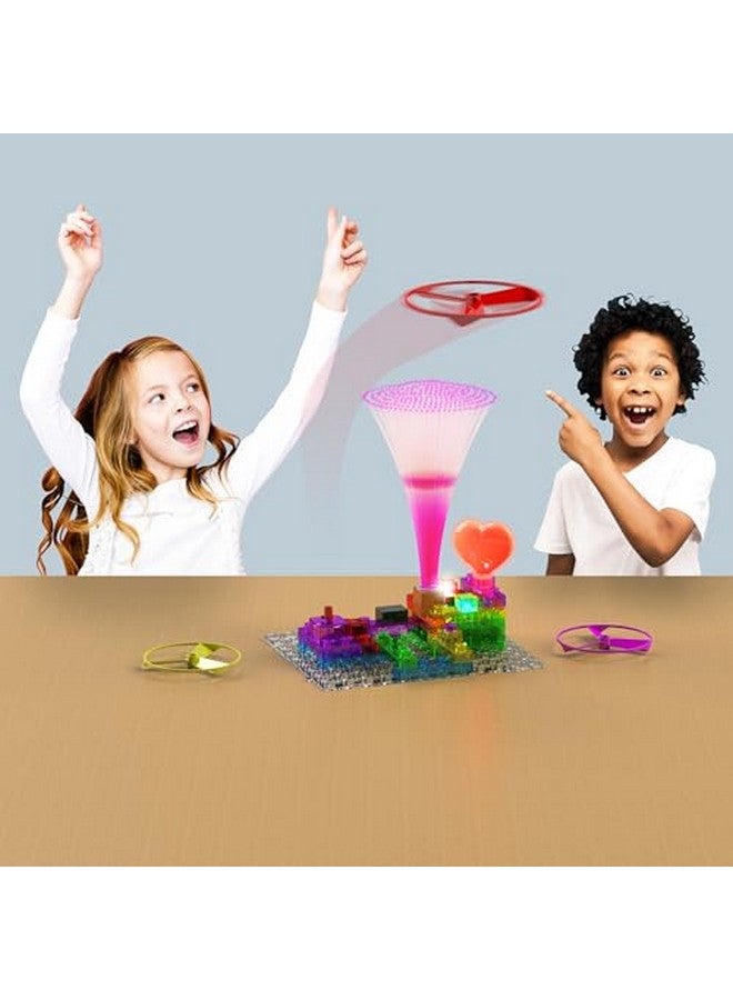 E-Blox Building Blocks Stem Circuit Kit 59 Projects Build Your Own Fan Launch Light Show Science Projects Birthday Gift Boys Girls 8+ - Image 5