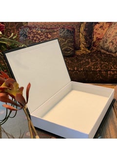 Lovely Book & Book Dior 2020 Model White Rose Figured Openable Decorative Book Box  - Image 2