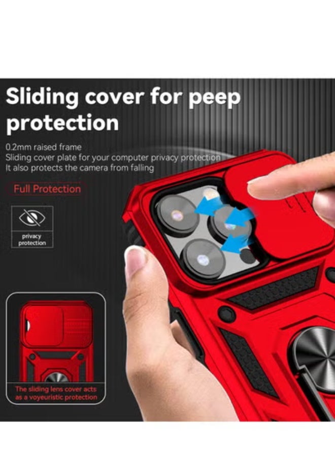 GULFLINK Back Cover Phone Protect Case For iPhone 14 Pro Red - Image 3