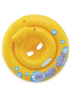 INTEX 59574NP-My Baby Float Inflatable Swim Ring 67cm/26.5", Yellow  - Image 1