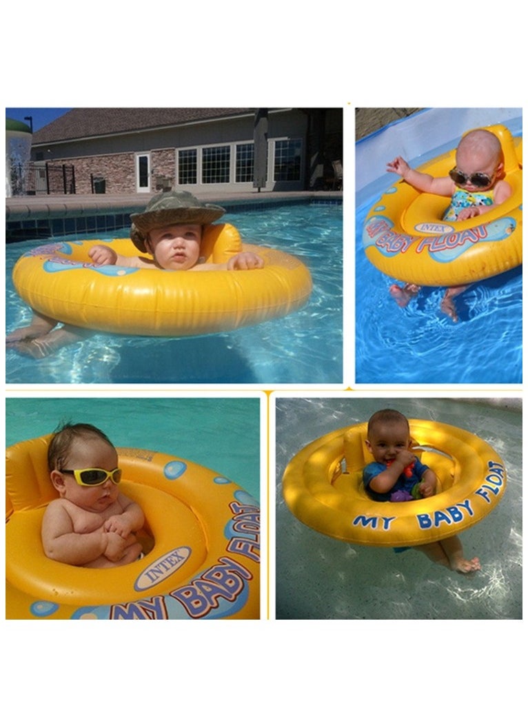 INTEX - 59574NP-My Baby Float Inflatable Swim Ring 67cm/26.5", Yellow - Image 1