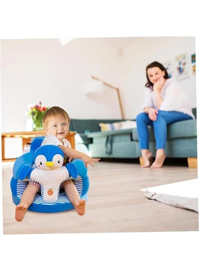 HOOKOR Durku Baby Support Seat Sofa Chair,Baby Sitting Support Pillow Baby Sofa Sitting Chair Cushion Baby Floor Support Seat Learning Sitting Chair Protector for Infants Toddler (Penguin) - Image 4