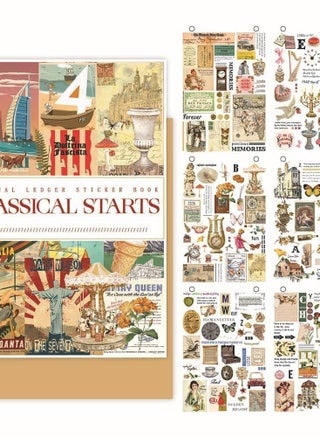 Vintage Scrapbooking Stickers Set, 96 Sheets with 1562 Pattern Stickers and 48 Background Papers, Aesthetic Stickers for Journaling, Planners, DIY Crafts, and Scrapbooking Supplies - pzsku/Z42419725ECBBE308FD98Z/45/_/1722014619/f3bce6ab-1107-445a-ae0b-f6c73f466d96