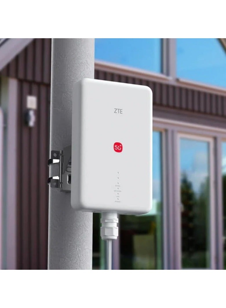 زد تي اي 5G Outdoor CPE MC889 Ultra SDX62 2.5G POE Router MC7510D white - Image 2