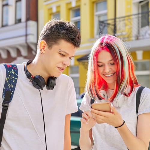 ONESING 20 Pcs 16G Lip Rings for Women Nose Piercing Jewelry Tragus Horseshoe Earrings Hypoallergenic Stainless Steel Pink 10mm - Image 5