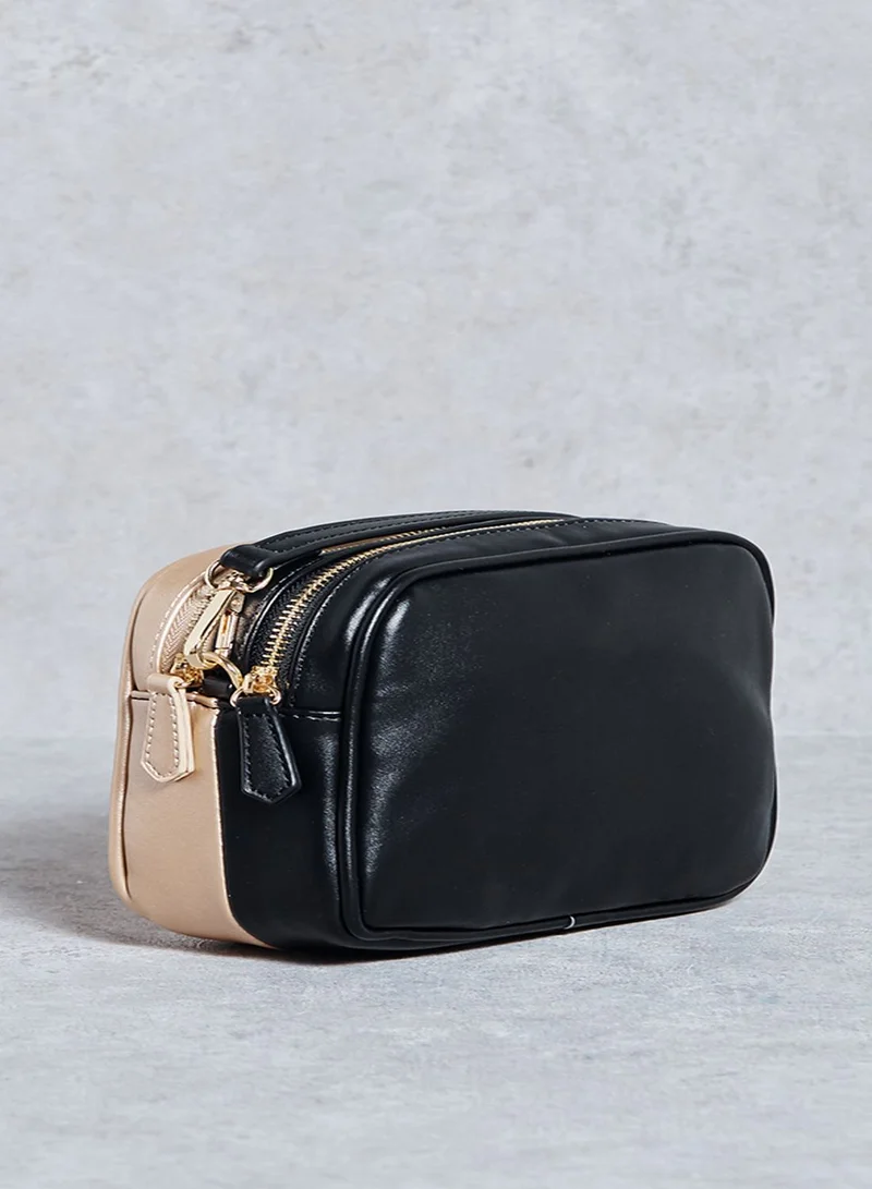 Ginger Zip Detail Crossbody