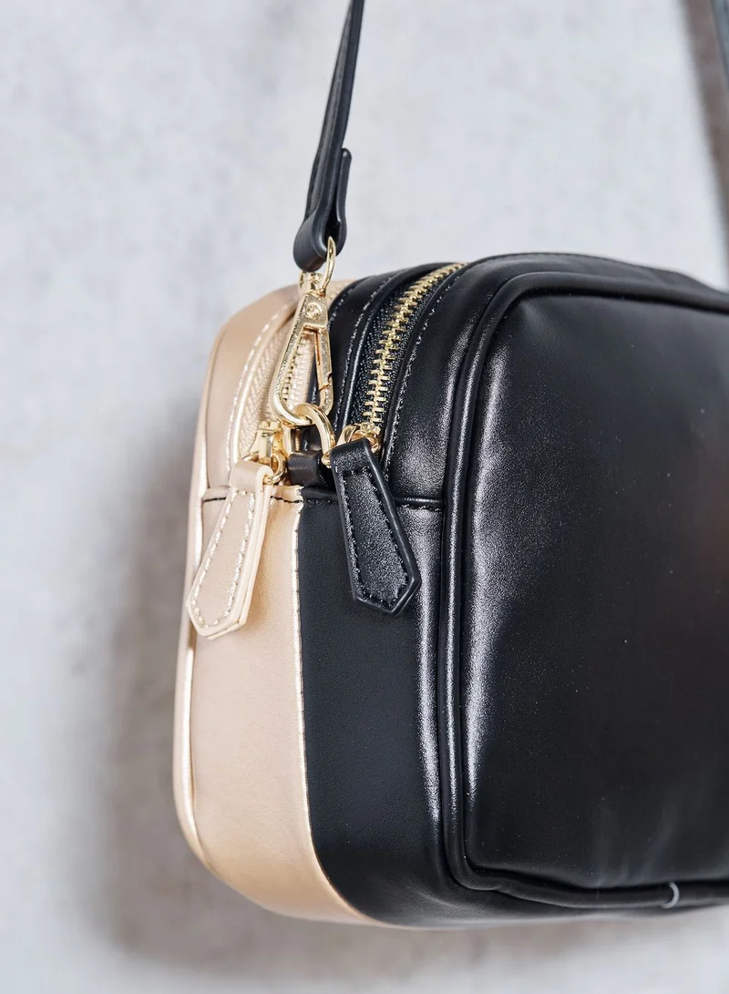 Ginger Zip Detail Crossbody