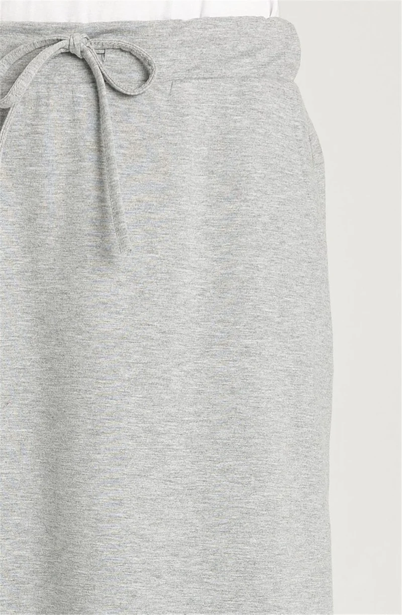 Bwest Waist Tied Pocket Sports Skirt - 0152 - Gray