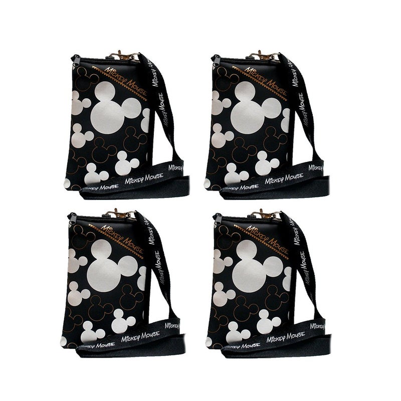 PL Disney Mickey Mouse Lanyard 4 Pack Silver - Image 1